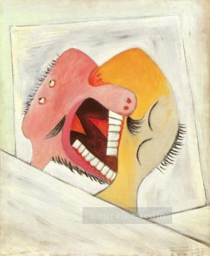  beso Arte - El beso de dos cabezas 1931 Pablo Picasso